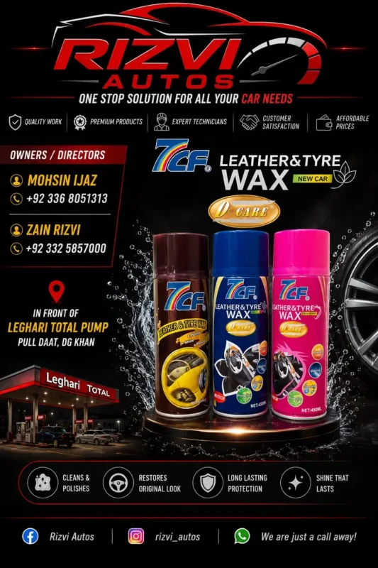 7CF Leather & Tyre Wax